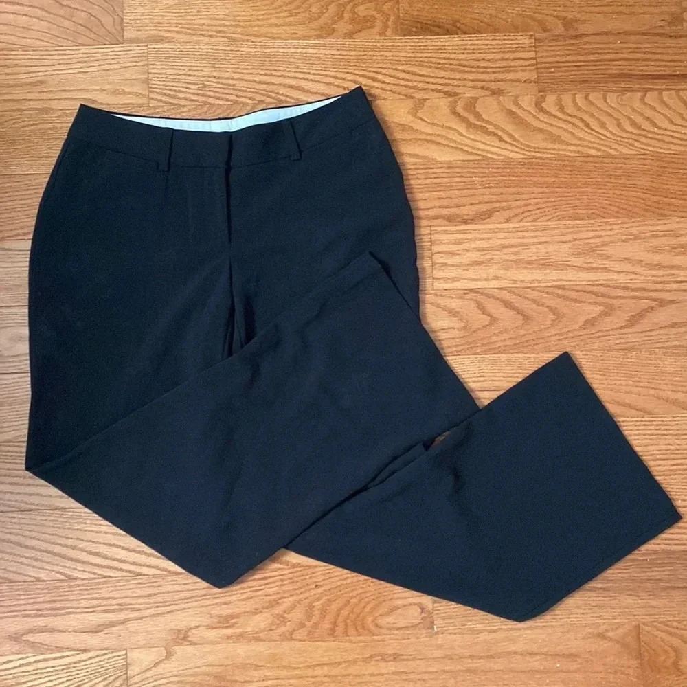 George Barcelona Fit Black Slacks Size 4P